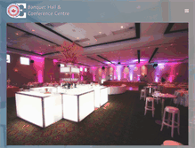 Tablet Screenshot of oebanquet.com